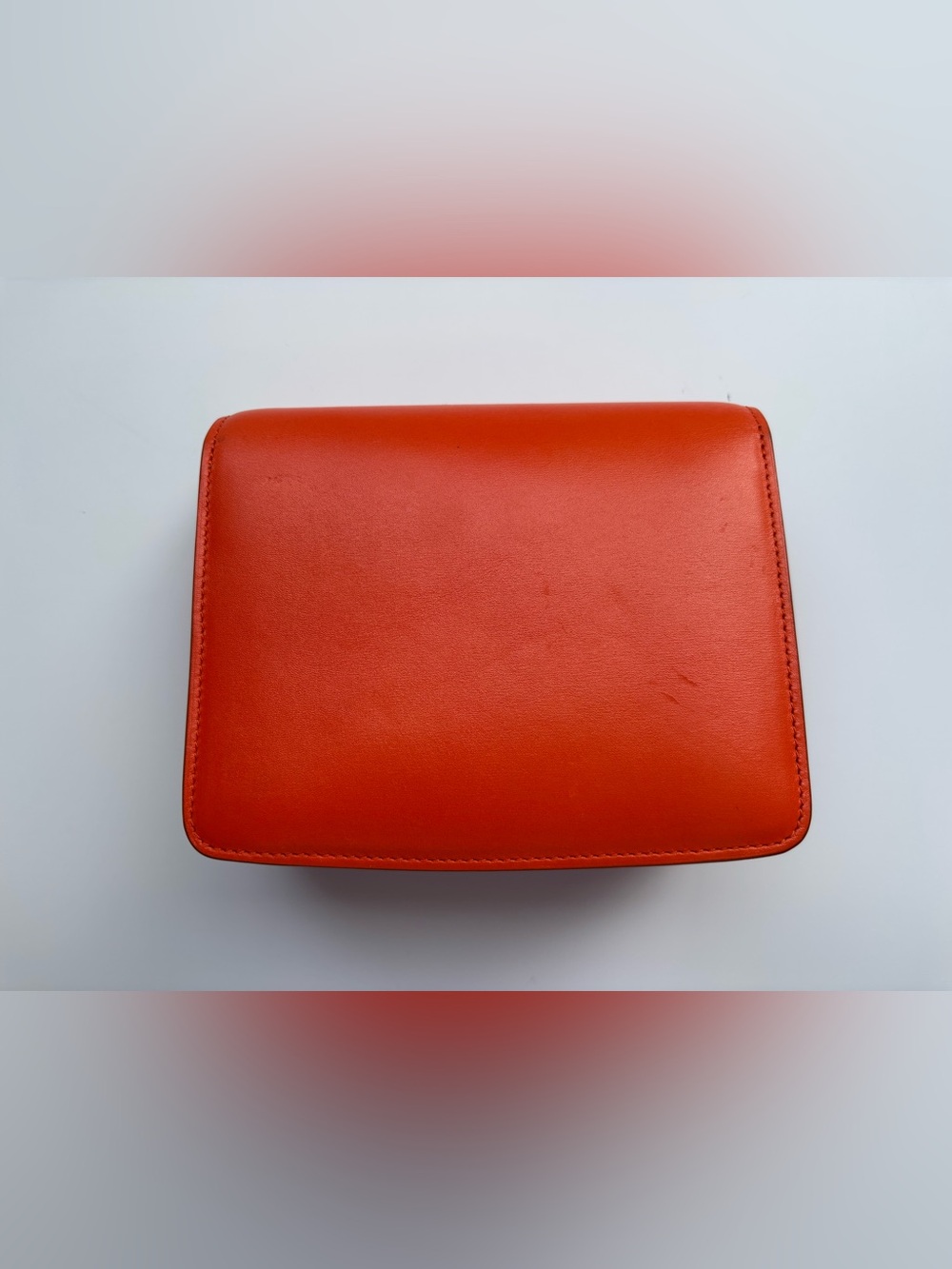 2017 Céline Classic Box Bag Orange crossbody - Picture 3 of 15